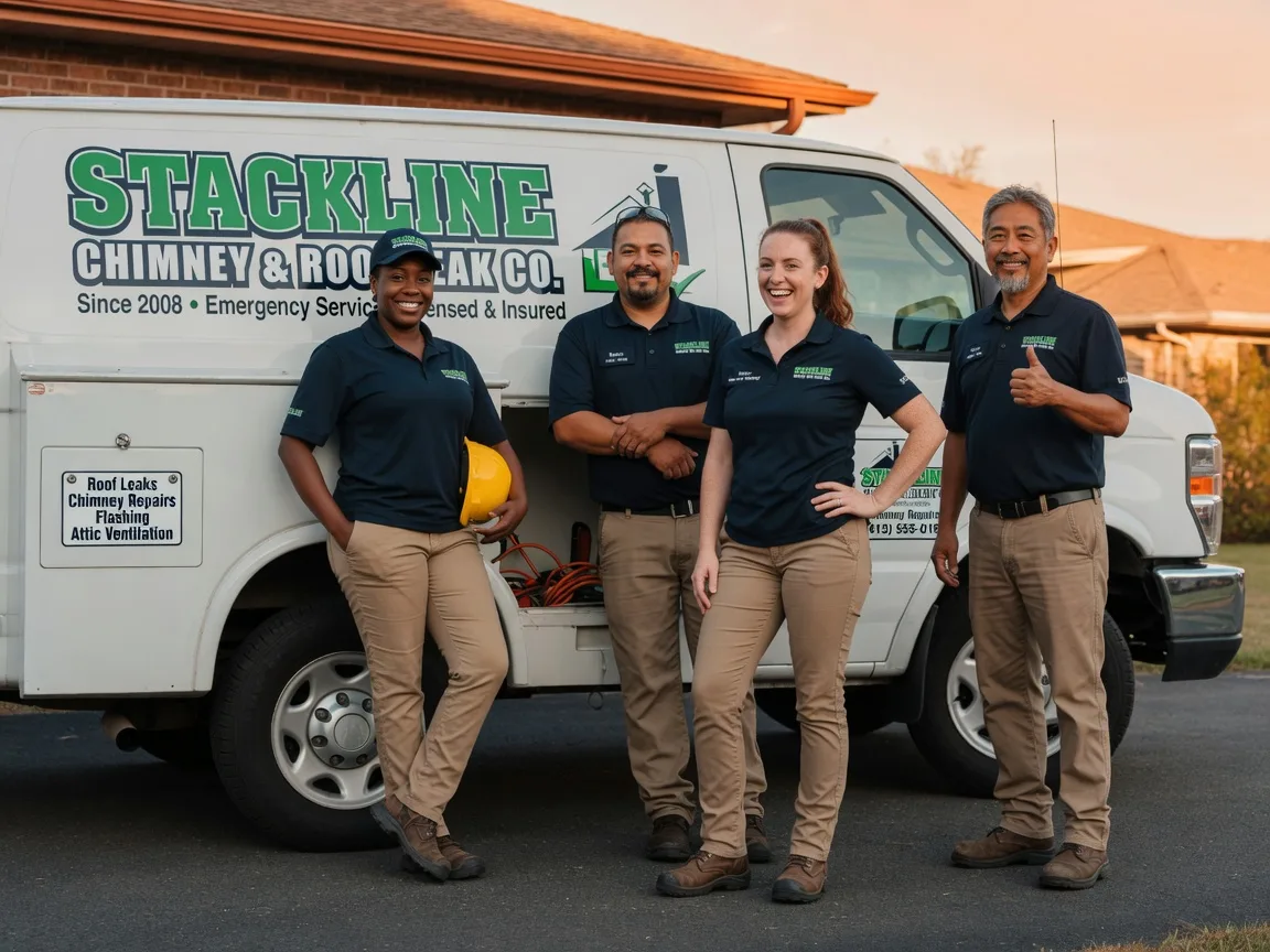 Chimney flashing repair company in Augusta, MO